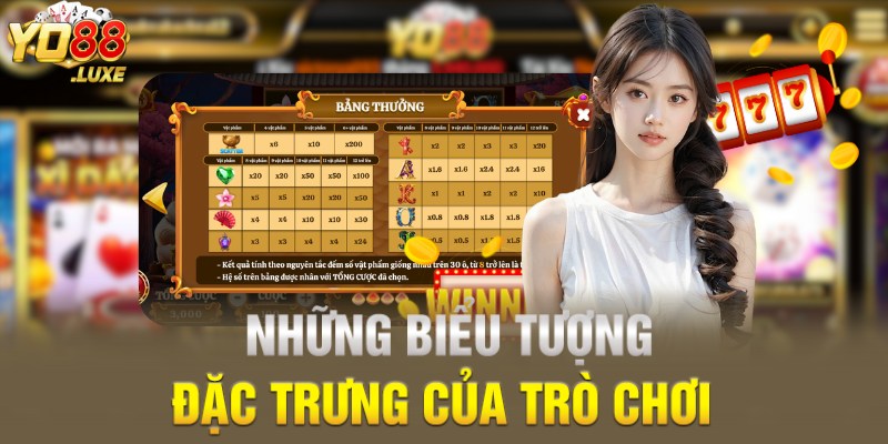 Những biểu tượng đặc trưng của trò chơi